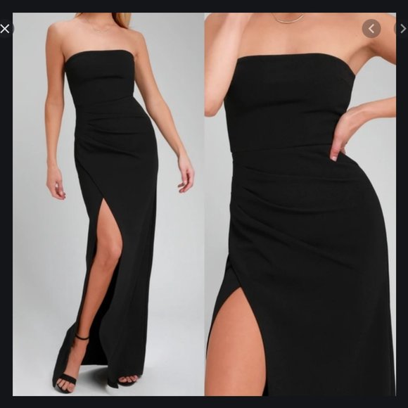 lulus slit dress